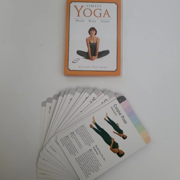 Simply Yoga Exercise System - (video & reference Cards) - Picture 2 of 4